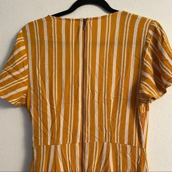 Summer yellow stripped dress  - Picture 6 of 13